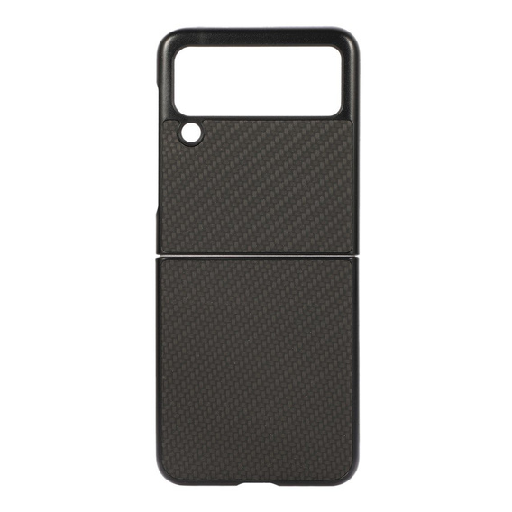 Чехол Carbon Fiber для Samsung Galaxy Z Flip 3, Black