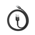 BASEUS Cafule Кабель Type-C 3A 0.5M - Black/Grey
