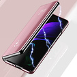 Чoхол до Samsung Galaxy Z Fold3 5G, Clear View, рожевий rose gold
