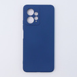 Чехол до Xiaomi Redmi Note 12 4G, Silicone Lite, темно-синий