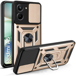 Чехол NOX Camera Slide Xiaomi Redmi A5, CamShield Slide, золотой