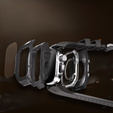 Ремень с чехлом SHELLBOX для Apple Watch Ultra/Ultra 2 49 мм