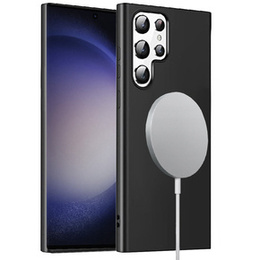 Чехол до Samsung Galaxy S23 Ultra, Silicone MagSafe, чёрный