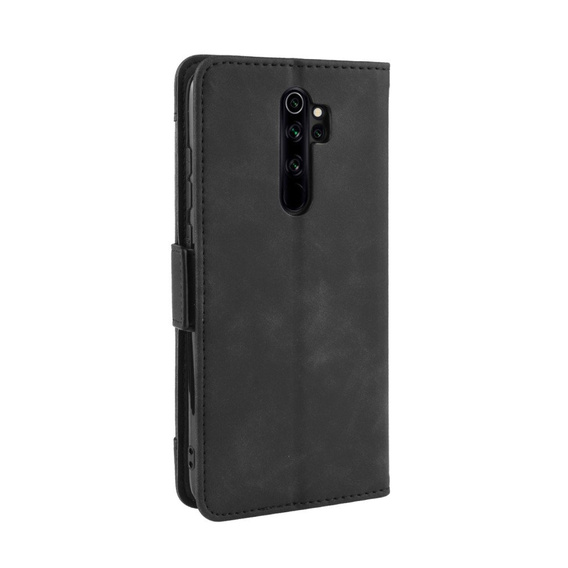 Футляр з клапаном для Xiaomi Redmi Note 8 Pro, Card Slot, чорний