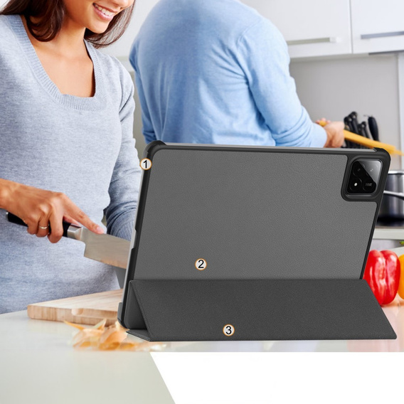 Чехол для Xiaomi Pad 7 / 7 Pro, Smartcase, серый