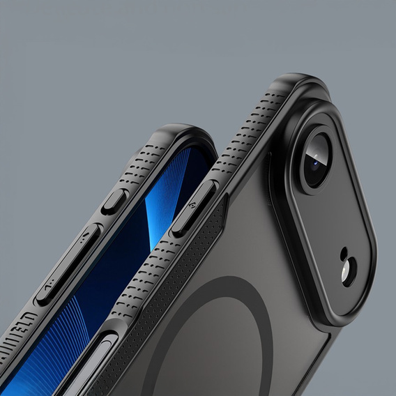 Броньований чохол для iPhone Air, для MagSafe, матовий чорний