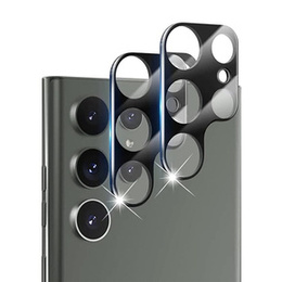 2х гартоване скло ERBORD для камери, щоб Samsung Galaxy S24 Ultra, прозорий