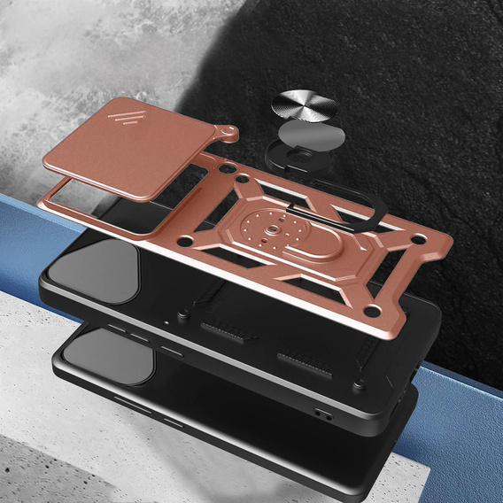 Чохол NOX Camera Slide Honor 400 Lite, CamShield Slide, рожевий