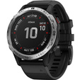 Накладка на безель для Garmin Fenix 6 / 6 Pro / 6 Sapphire,  Silver/Black