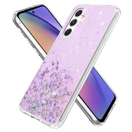 Чoхол до Samsung Galaxy A54 5G, Glittery, фіолетовий