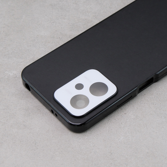 Чохол для Xiaomi Redmi Note 12, ERBORD Glass Armor Leather, чорний