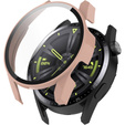 2в1 чехол и защитное стекло для часов Huawei Watch GT 3 46mm, Pink