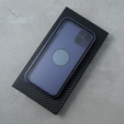 Чехол для iPhone 14, Dual Glass, для Magsafe, фиолетовый