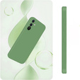 Чехол до Samsung Galaxy A36 5G, Silicone Lite, зелёный