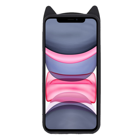 Кейс 3D KOT для iPhone 11, Black