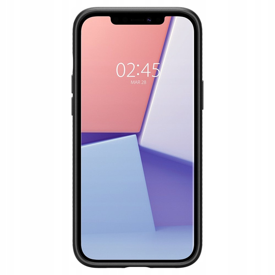 Чехол Spigen до iPhone 12 Mini, Liquid Air, чёрный
