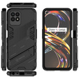 Чехол для Realme 8i, Military kickstand, синий