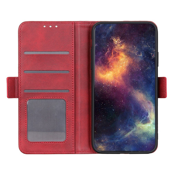 Чохол-книжка для Motorola Moto E13, Wallet, червоний