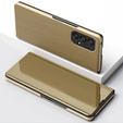 Чехол до Samsung Galaxy A13 4G, Clear View, золотой