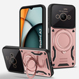 Броньований чохол для Xiaomi Redmi A3, Magnetic Ring, рожевий