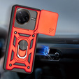 Чохол NOX Camera Slide Xiaomi Poco F7 Pro, CamShield Slide, червоний