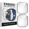 2x Гібридне скло ERBORD для Apple Watch 10/11 42mm