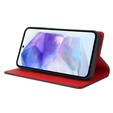 Чохол-книжка для Samsung Galaxy S24 FE, Litchi Skin Grain, чорний