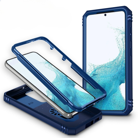 Чохол NOX Camera Slide Samsung Galaxy S23, CamShield Slide, синій