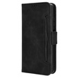 Откидной чехол для Xiaomi Redmi Note 13 Pro 4G / Xiaomi Redmi Note 14S / Xiaomi Poco M6 Pro 4G, Card Slot, чёрный