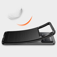 Чехол до Xiaomi Poco X4 Pro 5G, Carbon, чёрный