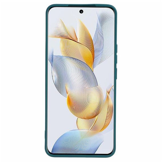 Силиконовый чехол для Honor 90, тонкий, зеленый