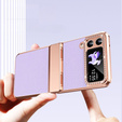 Чехол для Samsung Galaxy Z Flip 4 5G, ElectroLeather, фиолетовый