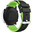 Силиконовый ремешок до Huawei Watch GT 2 Pro - Black / Green
