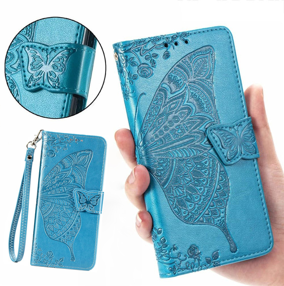 Чохол-книжка для Realme 14 5G / Realme 14T 5G, Butterfly, м'яти