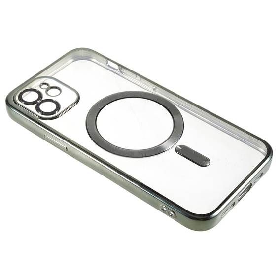 Чoхол до iPhone 12, MagSafe Hybrid, зелений