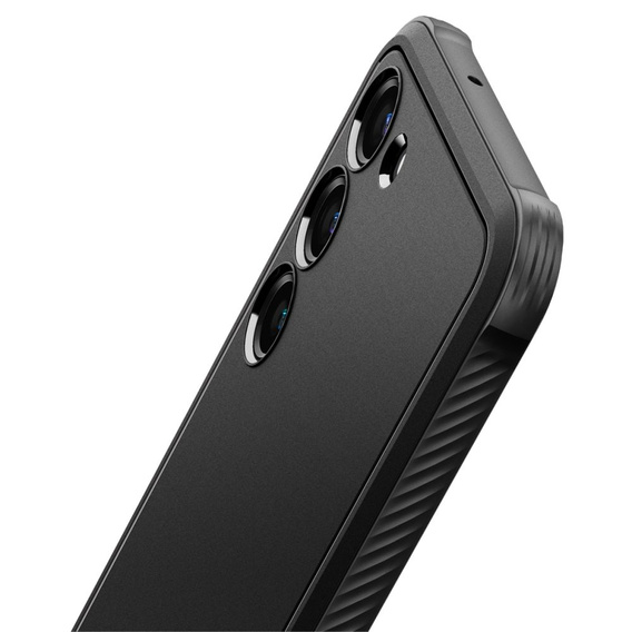 Чoхол Spigen до Samsung Galaxy S23, Rugged Armor, чорний