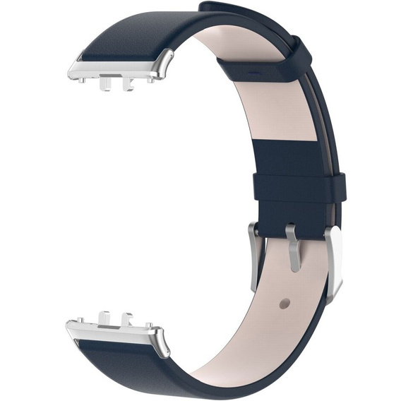 Кожаный ремешок для Samsung Galaxy Fit 3, синий
