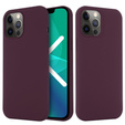 Чехол до iPhone 13 Pro, Silicone MagSafe, бордовый