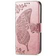 Чохол-книжка для Samsung Galaxy A26, Butterfly, рожевий rose gold
