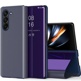 Чoхол до Samsung Galaxy Z Fold 5 5G, Clear View, фіолетовий