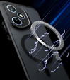 Чохол для Honor 400 5G, для MagSafe, ERBORD Matt Case, чорний