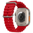 Силиконовый ремешок Apple Watch 1/2/3/4/5/6/7/8/SE/ULTRA 42/44/45/49mm, Red