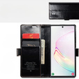 Флип-кейс CASEME для Samsung Galaxy Note 10 Plus, Waxy Textured, чёрный