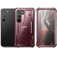 Бронированный чехол для Samsung Galaxy S23, Dexnor Full Body (Two Frames), красный