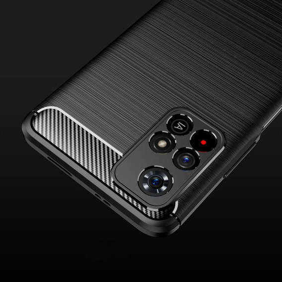 Чoхол до Xiaomi Poco M4 Pro 5G / Redmi Note 11S 5G, Carbon, чорний
