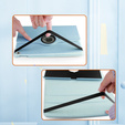 Чехол для iPad 10.9 2022 10 Gen TB330FU 10.95", вращающийся на 360, синий