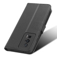 Откидной чехол для Poco F5 Pro 5G, Wallet Smart Magnet, чёрный