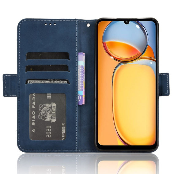 Футляр з клапаном для Xiaomi Redmi 13C / Poco C65, Card Slot, м'яти