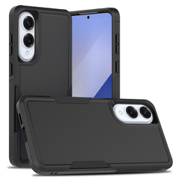 Бронированный чехол для Samsung Galaxy S25 Edge, Dual Shockproof, чёрный
