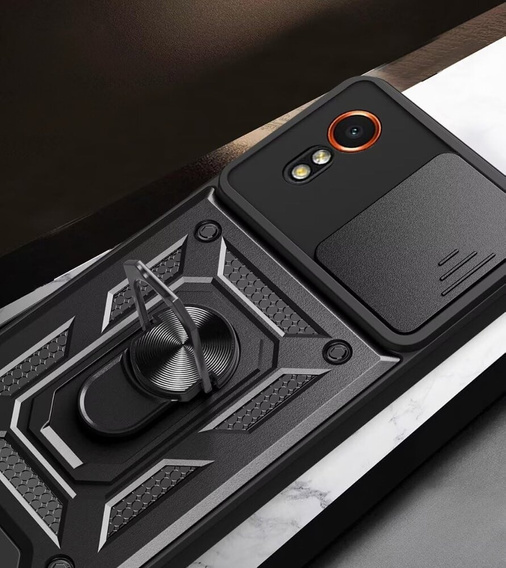 Чехол NOX Camera Slide Samsung Galaxy Xcover 7, CamShield Slide, чёрный